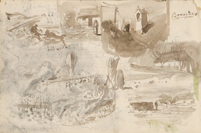 Small Studies of Six Different Subjects by Laszlo Mednyanszky